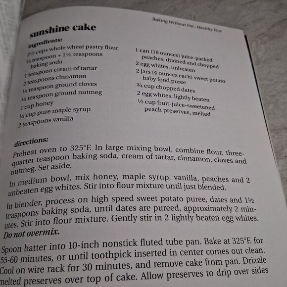 BAKING WITHOUT FAT - George Mateljan - Health Valley Foods 1993 - Picture 5 of 13